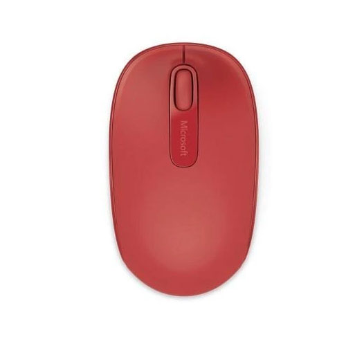 Microsoft Wireless Mobile 1850 Mouse Red