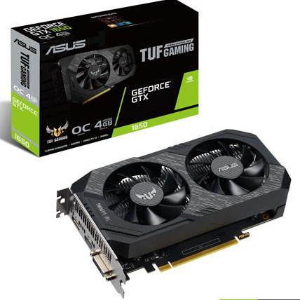 ASUS Tuf Gaming Nvidia Geforce GTX 1650 4GB OC Graphic Card