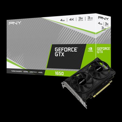 PNY Nvidia Geforce GTX 1650 4GB Graphic Card
