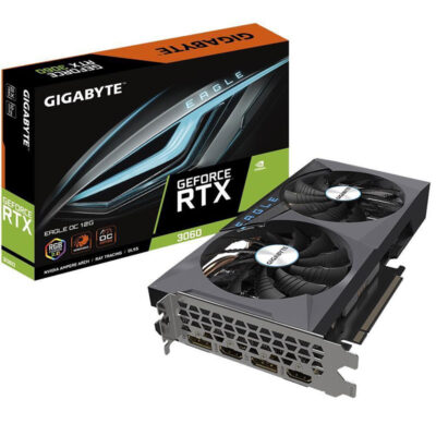 Gigabyte Nvidia Geforce RTX 3060 Eagle Windforce OC RGB 12GB Graphic Card