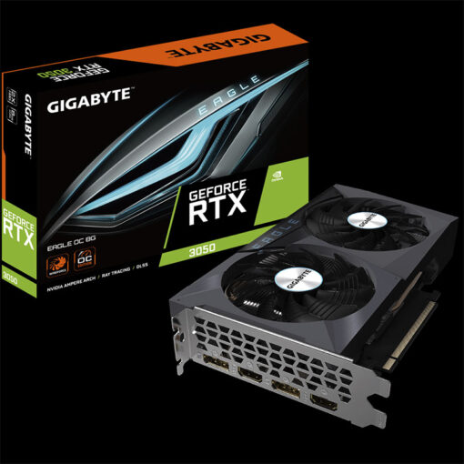 Gigabyte Nvidia Geforce RTX 3050 Eagle Windforce OC 8GB Graphic Card