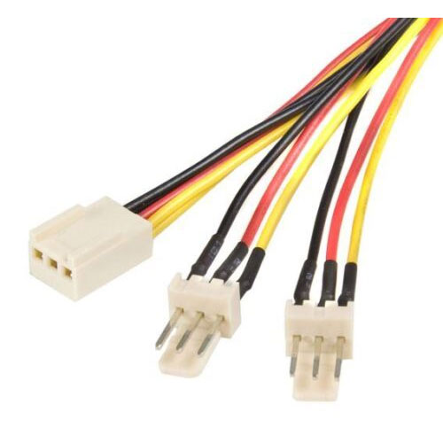 Astrotex Fan Power Cable 2x3pin Male to 3 pins Female