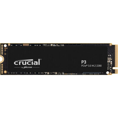 Crucial P3 500GB NVMe M.2 SSD