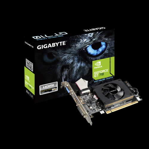  Gigabyte GeForce GT 710 2GB Graphic Cards and Support