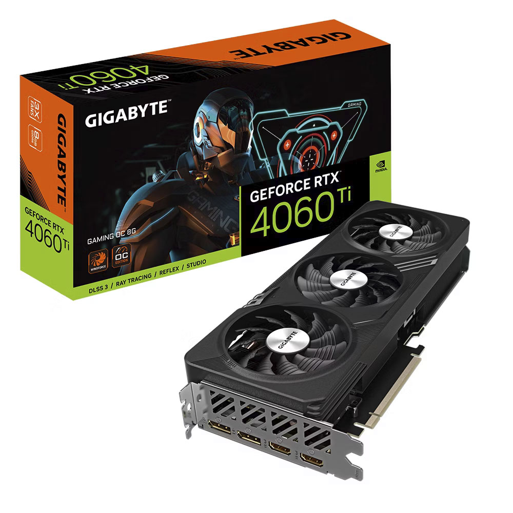 Gigabyte Geforce RTX 4060Ti Gaming OC 8GB Graphic Card Gigabyte Geforce RTX 4060Ti Gaming OC 8GB Graphic Card