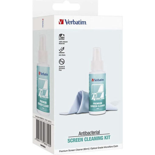 Verbatim Antibacterial Screen Cleaning Kit